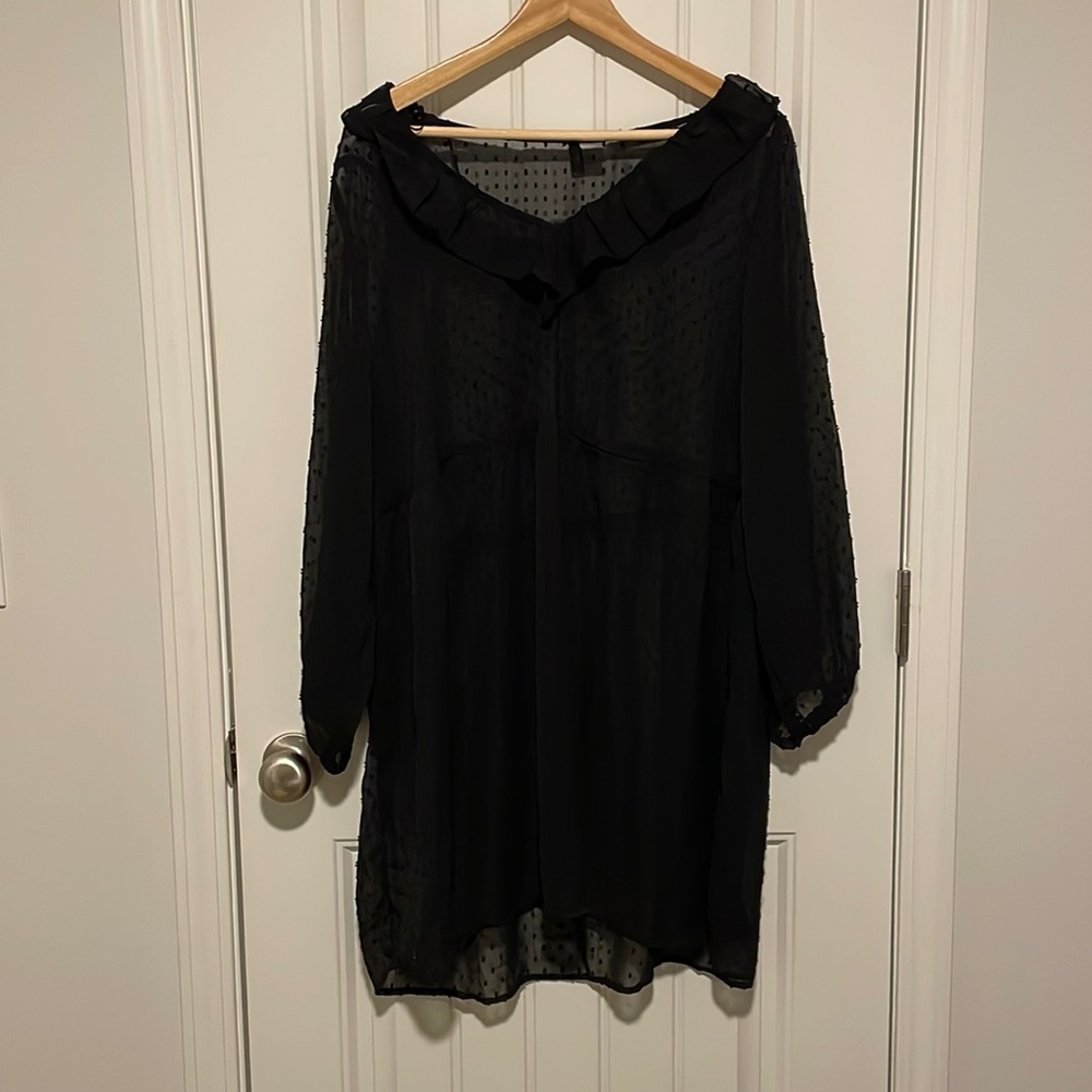 Sheer Black Dress - New with Tags - Size XL